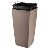 Doniczka wysoka MELROSE GLAMOUR 30x57 mokka